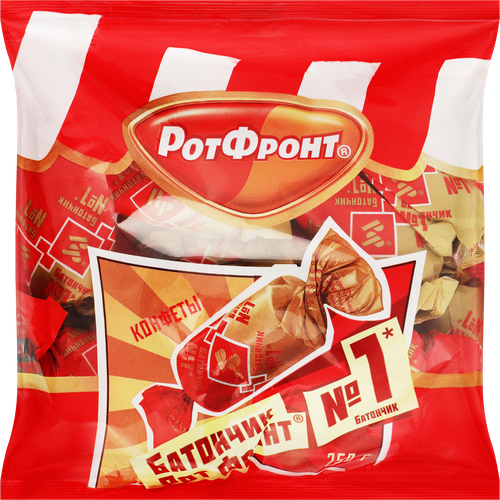 Конфеты РОТ ФРОНТ Батончики неглазированные, 250г, фотография
