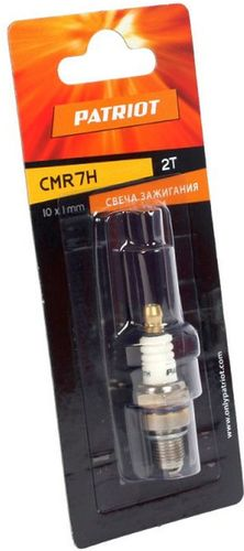 Свеча для двухтактных двигателей PATRIOT 6-гранная 16, CMR7H-B, крупный план