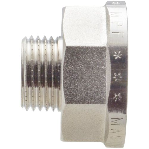 Переходник с ребордой 1" х 1/2" в/н MPF, изображение