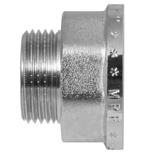 Переходник с ребордой 1" х 3/4" в/н MPF, крупный план