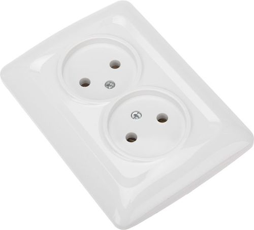 Розетка электрическая Kranz DEA KR-78-0217 белый, вид