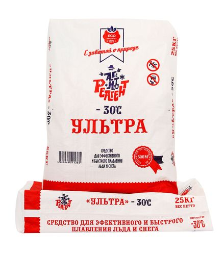 Противогололедный реагент Mr.Defroster Ультра 25 кг, детальное фото