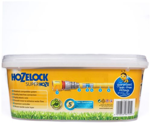 Шланг для полива HOZELOCK Superhoze 82156536 1/2 дюйма 15 м, фотография