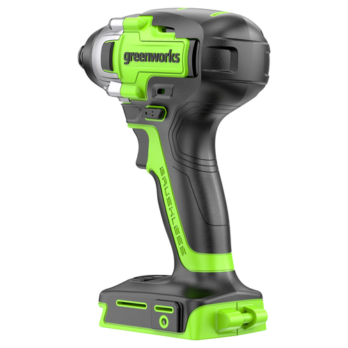 Винтоверт ударный аккумуляторный GREENWORKS GD24ID3 24V, крупный план