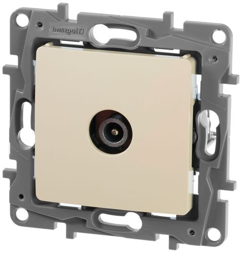 Розетка TV Legrand Etika 672365 слоновая кость, вид