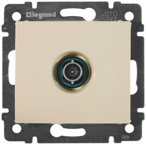 Розетка TV Legrand Valena 695617 слоновая кость, фото