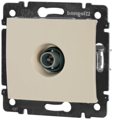 Розетка TV Legrand Valena 695617 слоновая кость, детальное фото