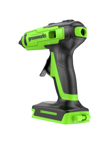 Пистолет клеевой аккумуляторный GREENWORKS G24GLG 1х2Ач ЗУ, изображение