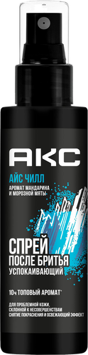 Спрей после бритья AKC Айс чилл, 100мл, детальное фото
