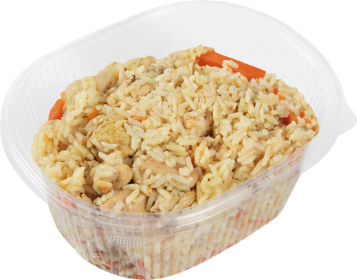 Плов с курицей ЛЕНТА FRESH, весовой, вид
