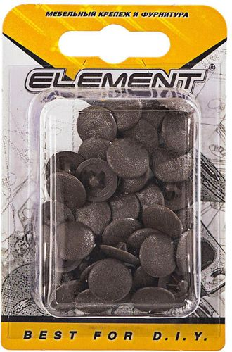 Мебельная заглушка Element дуб 12 мм 40 шт, фотография