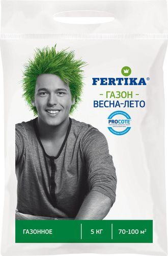 Удобрение минеральное FERTIKA Весна-Лето для газонов 5 кг, детальное фото