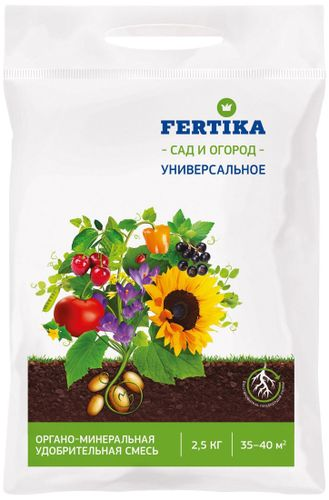 Удобрение органоминеральное FERTIKA САД И ОГОРОД универсальное 2,5 кг, детальное фото