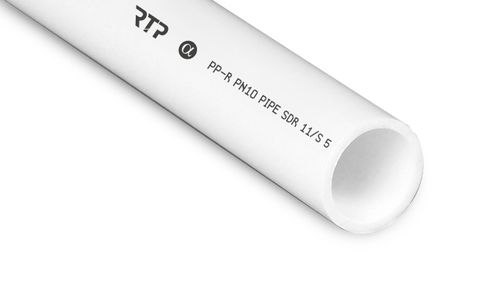 Труба PPR  20х1,9, PN10 2000мм белый, RTP, картинка