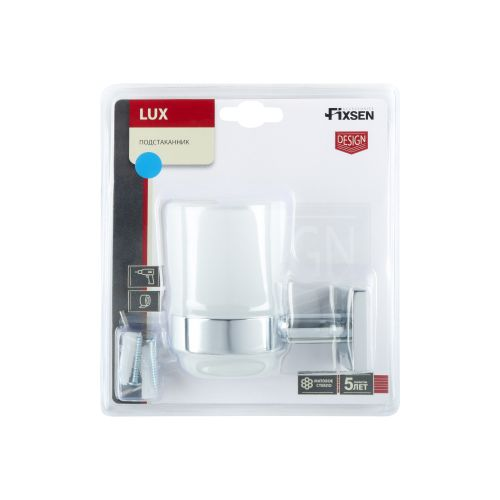Подстаканник одинарный Lux Chrome хром, фото