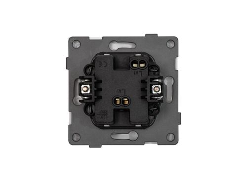 Выключатель одноклавишный ALTECH ENCORE 1SIG графит, фото