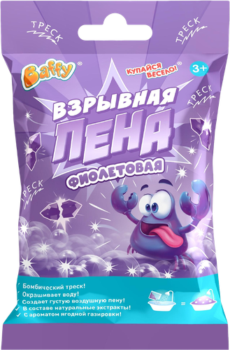 Взрывная пена BAFFY Микс, 50г, фотография