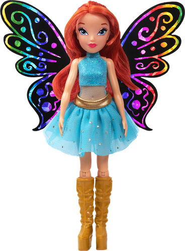 Кукла WINX BTW Scratch Art Wings, шарнирная, с крыльями, Арт. IW0125210-Л, изображение