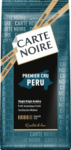 Кофе зерновой CARTE NOIRE Премьер Крю Перу натуральный жареный, 200г, вид