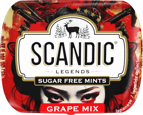 Конфеты SCANDIC Виноградный микс, без сахара, 14г, детальное фото