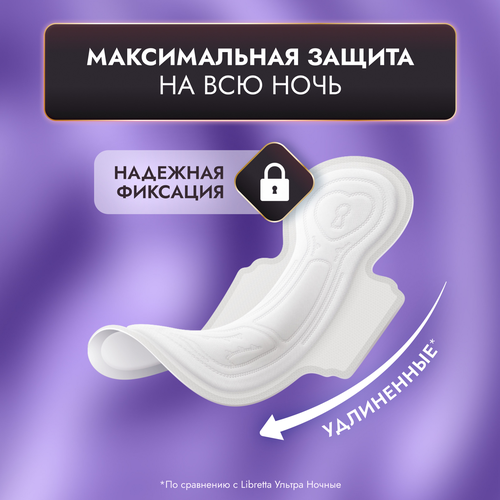 Прокладки LIBRETTA Макси Ночная защита, 7шт, фотография
