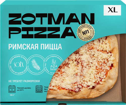 Пицца ZOTMAN Маргарита, 390г, изображение