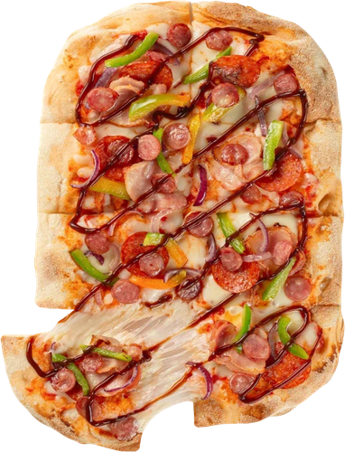 Пицца ZOTMAN Баварская мясная, 465г, крупный план