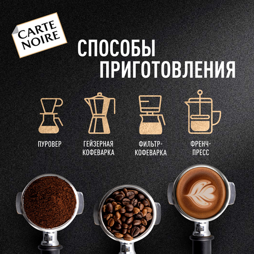 Кофе молотый CARTE NOIRE Премьер Крю Перу натуральный жареный, 200г, изображение