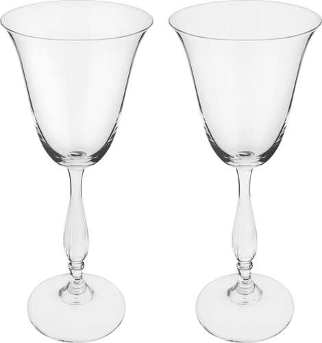 Набор фужеров для вина CRYSTALITE BOHEMIA Fregata/Antik 185мл, Арт. 58368, 2шт, крупный план