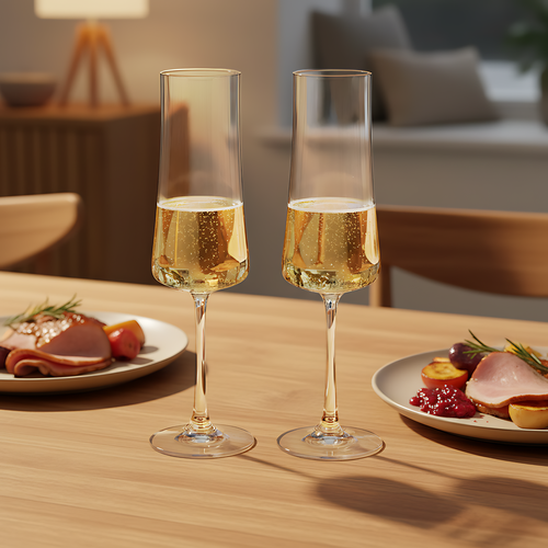 Набор фужеров для шампанского REPAST Excellence Optic 210мл, Арт. 65946, 2шт, фотография