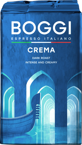 Кофе молотый BOGGI Crema натуральный жареный, 250г, изображение