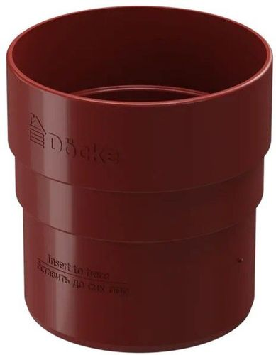 Муфта соединительная Docke красный 80 мм, детальное фото