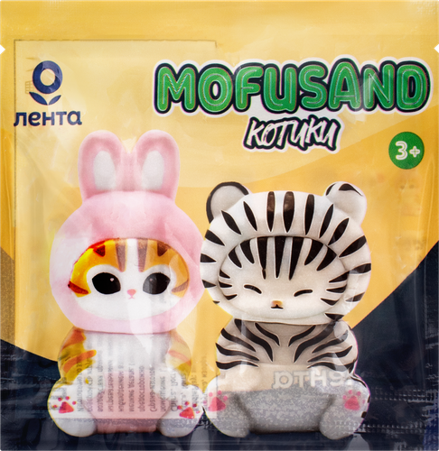 Фигурка ЛЕНТА Котик Mofusand, Арт. 32812, крупный план