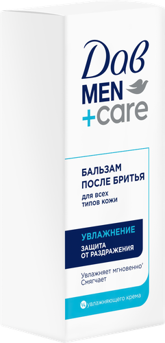 Бальзам после бритья ДАВ Men+care увлажняющий, 140мл, детальное фото