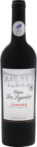 Вино CAHORS Шато Брю Лягардет выдержанное красное сухое, 0.75л