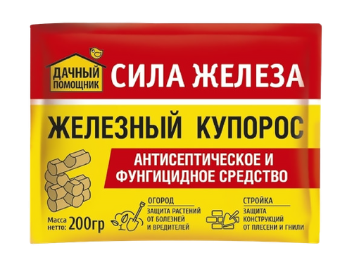 Железный купорос Сила железа ДАЧНЫЙ ПОМОЩНИК, 200г, вид