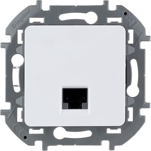 Розетка RJ-45 1 пост Legrand Inspiria белый, изображение