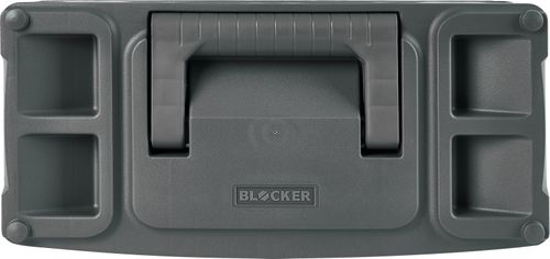 Сет для мелочей BLOCKER Expert 3 секции серо-свинцовый/оранжевый 31х15х19,5 см, крупный план