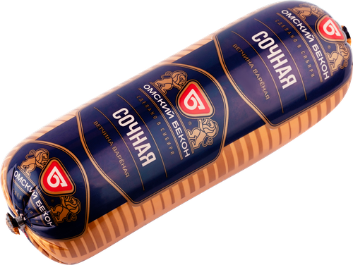 Ветчина ОМСКИЙ БЕКОН Сочная, весовая, вид