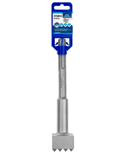 Зубило бучарда VERTEXTOOLS sds max 18х240х45х45 мм, крупный план