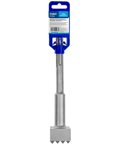 Зубило бучарда VERTEXTOOLS sds max 18х240х45х45 мм, крупный план