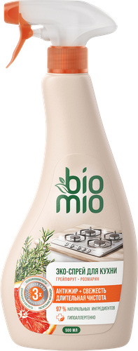 Средство чистящее для кухни BIOMIO экологичное, 500мл, детальное фото