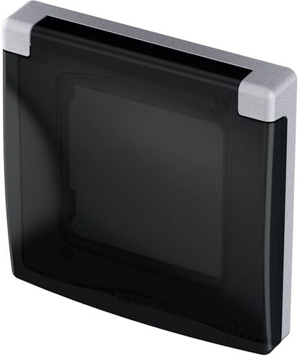 Рамка 1 пост Legrand Inspiria алюминий, фотография