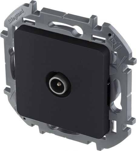 Розетка TV Legrand Inspiria 673873 антрацит, вид