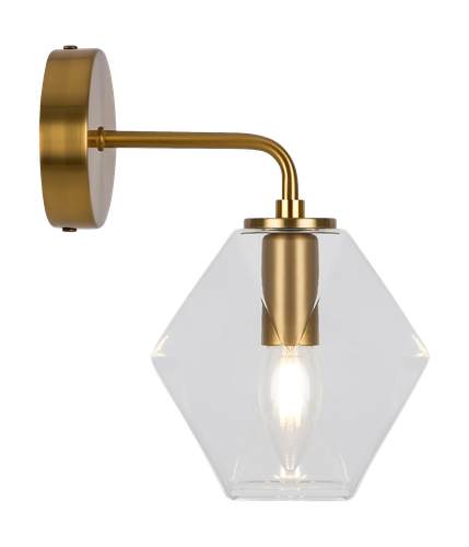 Настенный светильник (бра) Freya FR5177WL-01BS Modern Латунь 1хE14х60, изображение