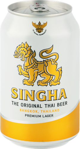 Напиток пивной светлый SINGARAJA фильтрованный пастеризованный осветленный 4,8%, 0.32л, фото