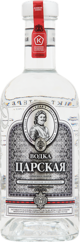 Водка ЦАРСКАЯ Оригинальная 40%, 0.5л, фото