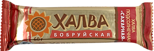 Халва сахарная подсолнечная КРАСНЫЙ ПИЩЕВИК, 60г, картинка