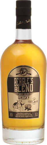 Виски BEAGLE'S BLEND зерновой 5 лет 40%, 0.7л, крупный план