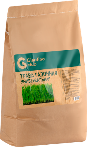 Трава газонная GIARDINO CLUB Универсальная, 5кг, детальное фото